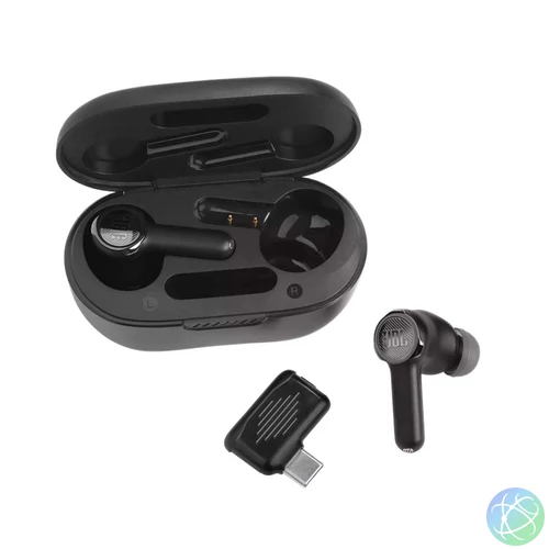 Quantum True Wireless Bluetooth fekete zajszűrős fülhallgató