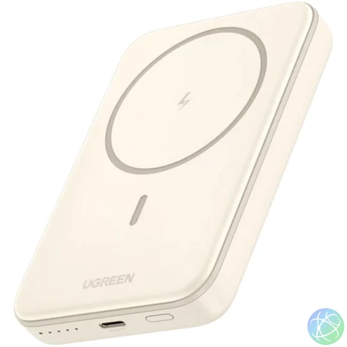 UGREEN PB561 mágneses powerbank, 10000mAh, USB-C, 15W (bézs)