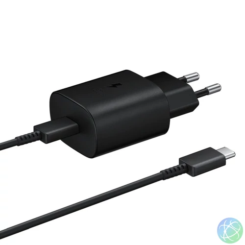 EP-TA800EBE 25W fekete hálózati adapter Type-C
