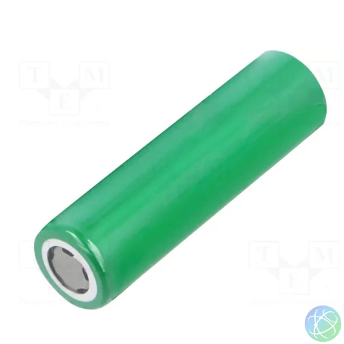 MR18650 Li-Ion akkumulátor, 3.6V, 3350mAh, 10A, ipari