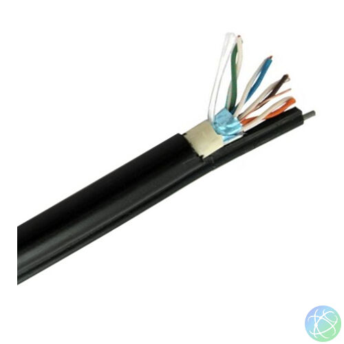 UTP - FTP Cat5e árnyékolt önhordó (feszítőszálas) kültéri lég kábel
