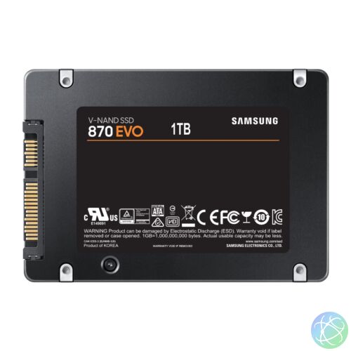 SSD, 1000GB, SATA3, 2,5", 870 EVO (MZ-77E1T0B/EU)