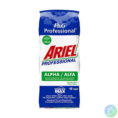 Mosópor 15 kg Ariel Alfa Whitemax