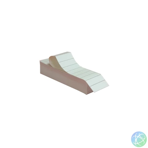 Etikett mátrix címke 127x36mm, 1pályás Bluering® 500ív/doboz