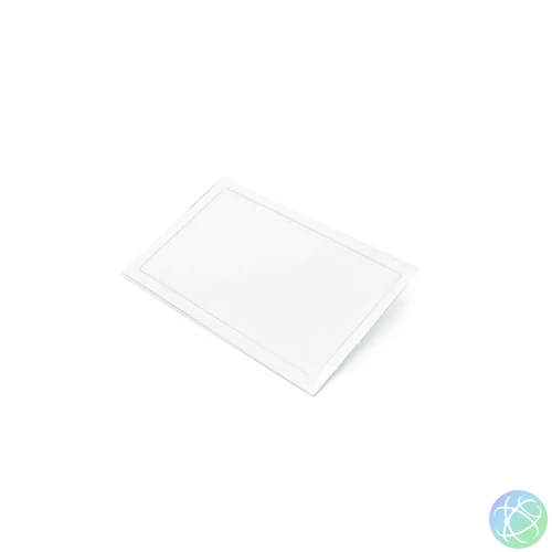 Névkitűző 90x56mm, biztosító tűvel és csiptetővel Bluering®