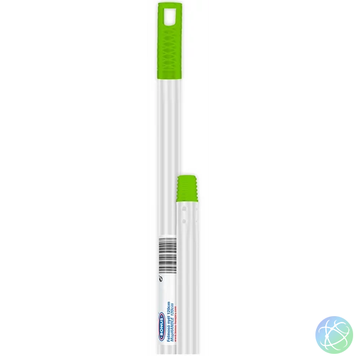 Felmosónyél / partvis nyél alumínium 120 cm menetes véggel Bonus_B207Z zöld véggel