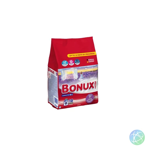 Mosópor 1,17 kg (18 mosás) színes ruhákhoz Bonux Lavender