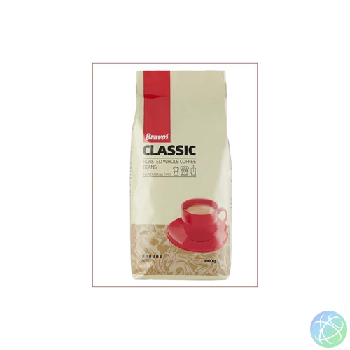 Kávé szemes 1000 g Classic Bravos