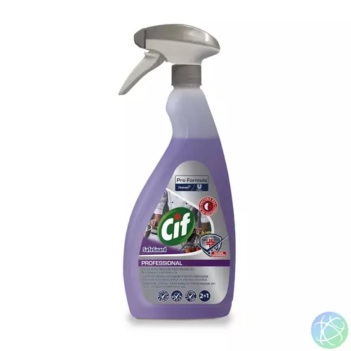 Fertőtlenítő hatású tisztítószer szórófejes 750 ml Cif Pro Safeguard 2in1