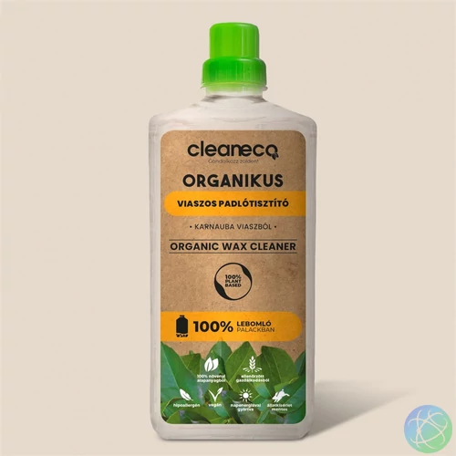 Padlóápoló 1 liter karnauba viaszból Cleaneco organikus