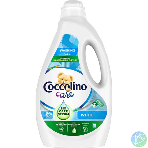 Mosógél 1,8 liter (45 mosás) fehér ruhákhoz Coccolino Care White