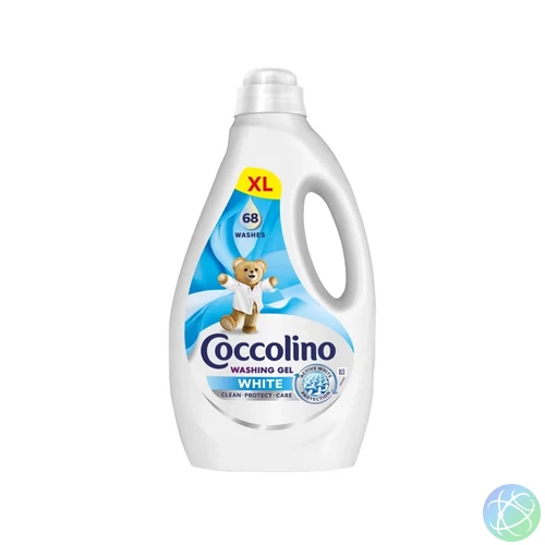 Mosógél 2,72 liter (68 mosás) fehér ruhákhoz Coccolino Care