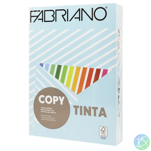 Másolópapír, színes, A3, 80g. Fabriano CopyTinta 250ív/csomag. pasztell kék/celeste