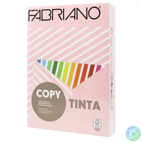 Másolópapír, színes, A3, 80g. Fabriano CopyTinta 250ív/csomag. pasztell rózsaszín/rosa