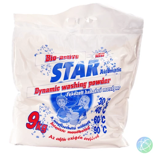 Mosópor 9 kg (100 mosás) fehér és színes ruhákhoz BioStar Dalma Univerzális