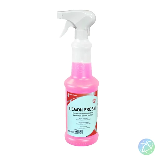 Vízkőoldó - szanitertisztító szórófejes 750 ml citromsavas Lemon Fresh