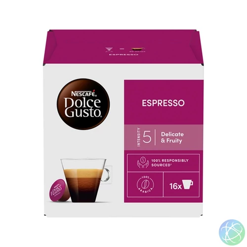 Kávékapszula Nescafé Dolce Gusto Espresso 16db/doboz