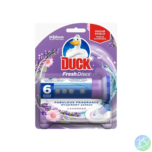 WC öbíltő korong zselés 36 ml Fresh Discs Duck® Levendula