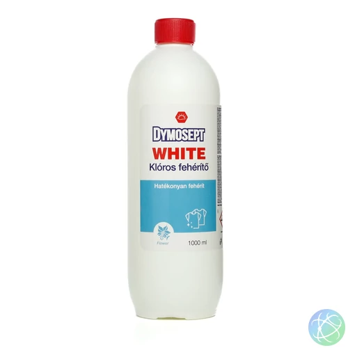 Folttisztító 1 liter klóros Dymosept White virág