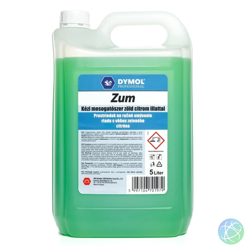 Mosogatószer 5 liter kézi Zum zöld citrom