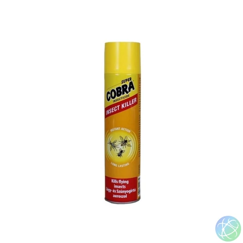 Légy- és szúnyogirtó aeroszol 400 ml Super Cobra
