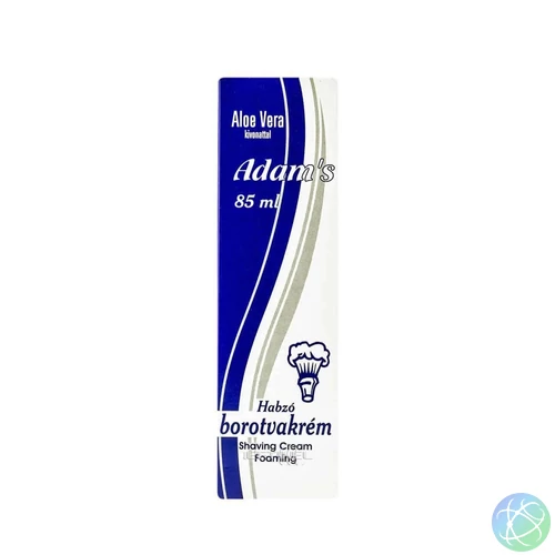 Borotva krém 85 ml habzó Aloe Vera kivonattal Adam`s
