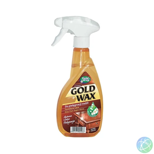 Bútorápoló szórófejes 400 ml Gold Wax