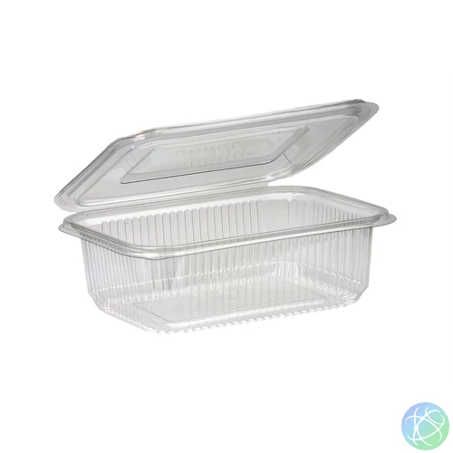 Salátás tál egybefedeles PET 500 ml 100 db/csomag
