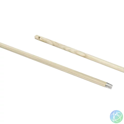 Felmosónyél / partvis nyél fa 140 cm fém menetes véggel
