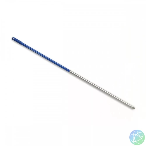 Felmosónyél / partvis nyél teleszkópos alumínium 140 cm menetes véggel Leopardo kék