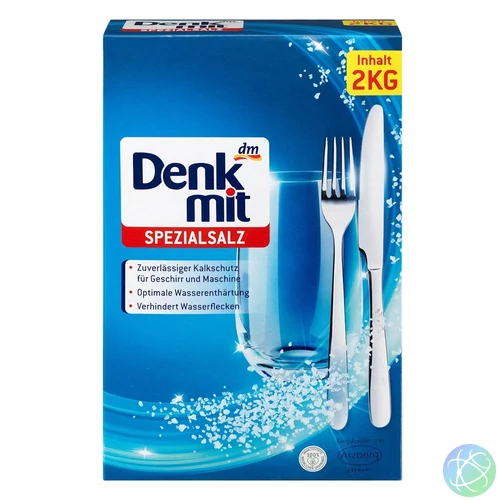 Mosogatógép regeneráló só 2 kg Denkmit