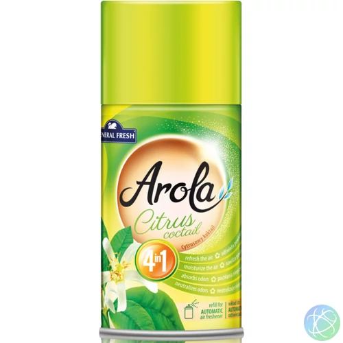 Légfrissítő spray utántöltő 250 ml Arola Citrus Coctail