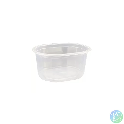 Oktogon tálka alj/kocsonyástál műanyag 375 ml 100 db/csomag
