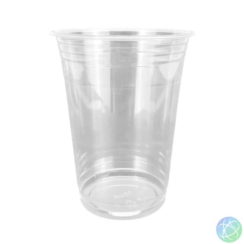 Pohár 4 dl Shaker PET 50 db/csomag, víztiszta
