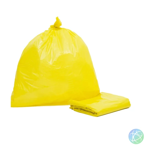 Szemeteszsák 240 liter 100 x 125 cm 80 mikron sárga