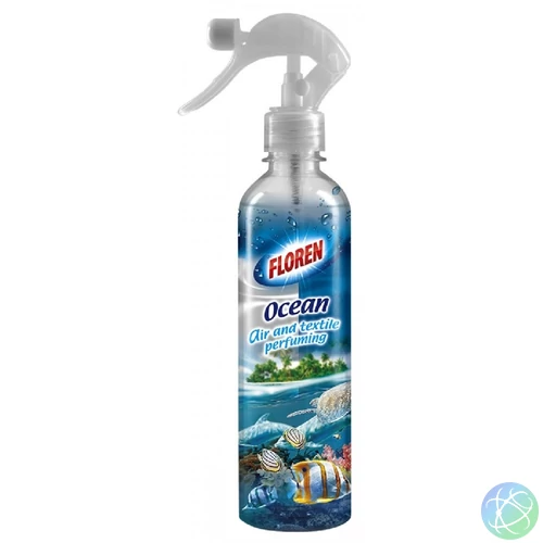 Légfrissítő és textilfrissítő szórófejes 400 ml Floren Ocean