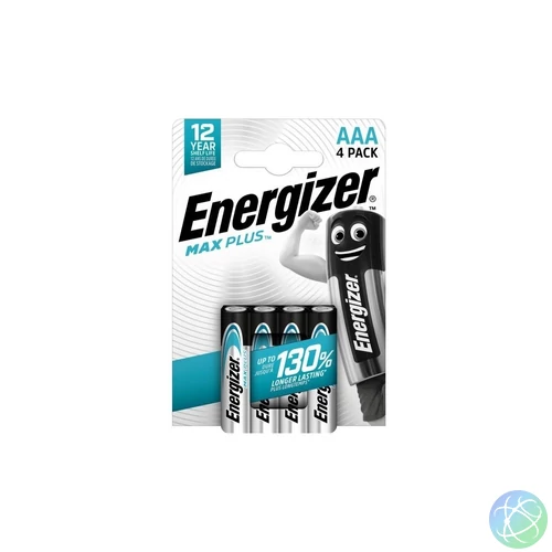 Elem AAA mikro LR03 Max Plus 4 db/csomag, Energizer