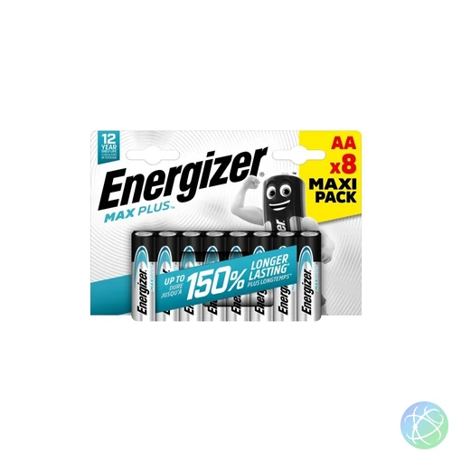 Elem AA ceruza LR06 Max Plus 8 db/csomag, Energizer