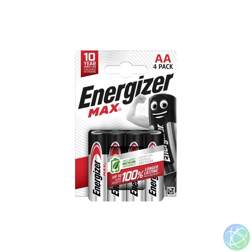 Elem AA ceruza LR06 Max 4 db/csomag, Energizer