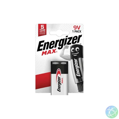 Elem 9V 6LR61 Max 1 db/csomag, Energizer