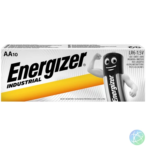 Elem AA ceruza LR06 Industrial 10 db/csomag, Energizer