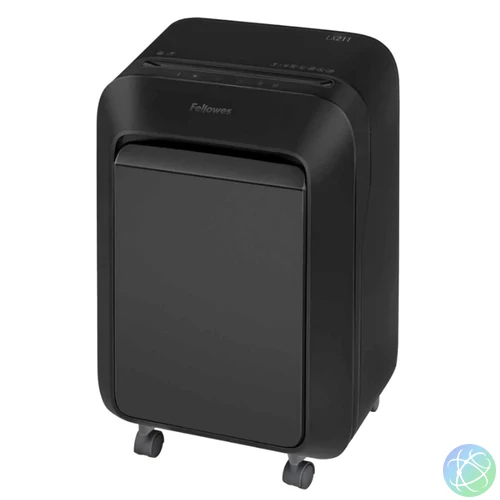 Iratmegsemmisítő, 14lap mikrokonfetti vágás 2x12mm, Fellowes® Powershred LX211, fekete