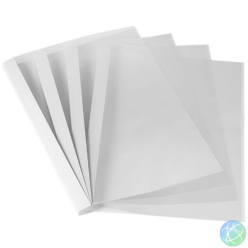 Hőkötő borító, A4, 4mm, 33-45lap, Fellowes® Standard, 100 db/csomag, fehér