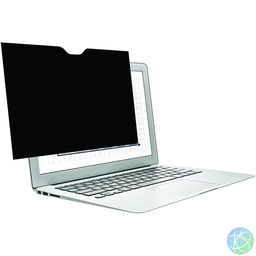 Monitorszűrő, betekintésvédelemmel, 13, MacBook Pro készülékhez Fellowes® PrivaScreen™, fekete