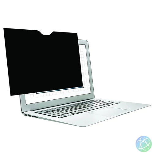 Monitorszűrő, betekintésvédelemmel, 13, MacBook Pro készülékhez Fellowes® PrivaScreen™, fekete