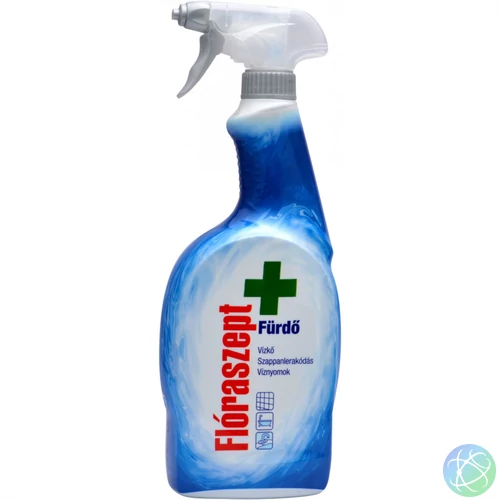 Fürdőszobai tisztító szórófejes 750 ml fürdő sleeve Flóraszept