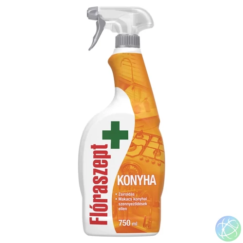 Konyhai tisztító szórófejes 750 ml konyha sleeve Flóraszept