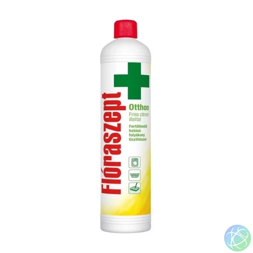 Fertőtlenítő hatású tisztítószer 1 liter Flóraszept Otthon Citrom