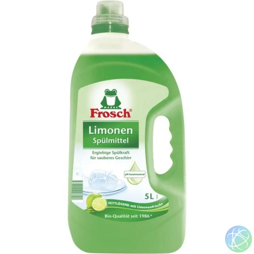 Mosogatószer 5 liter kézi Frosch Zöld citrom