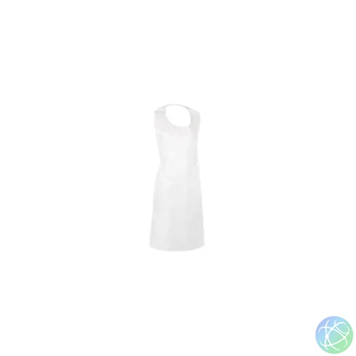 Kötény egyszerhasználatos PE 125 x 80 cm 100 db/csomag Guarder fehér